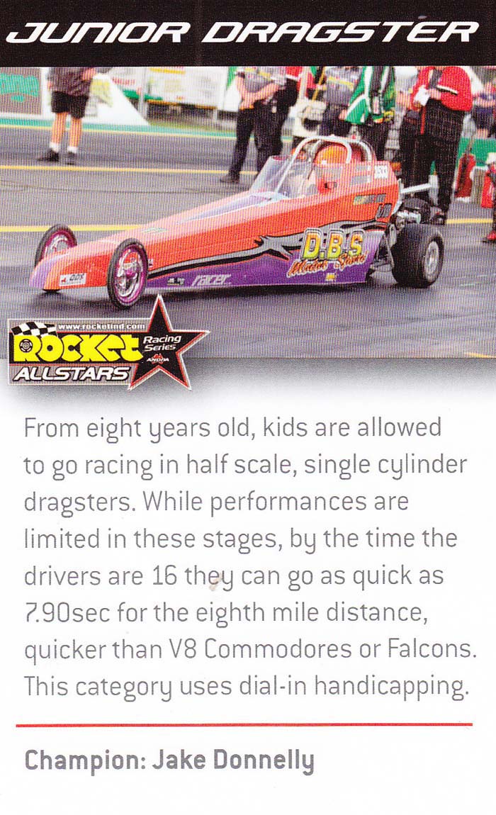 junior dragsters description