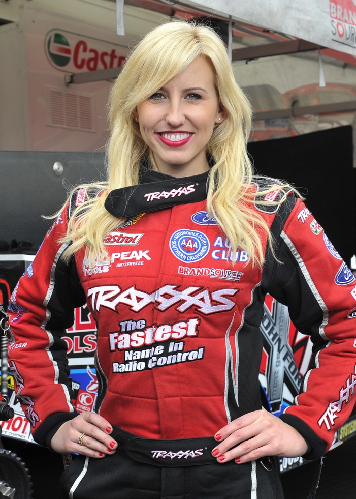 2014 Courtney Force No-Hat Head