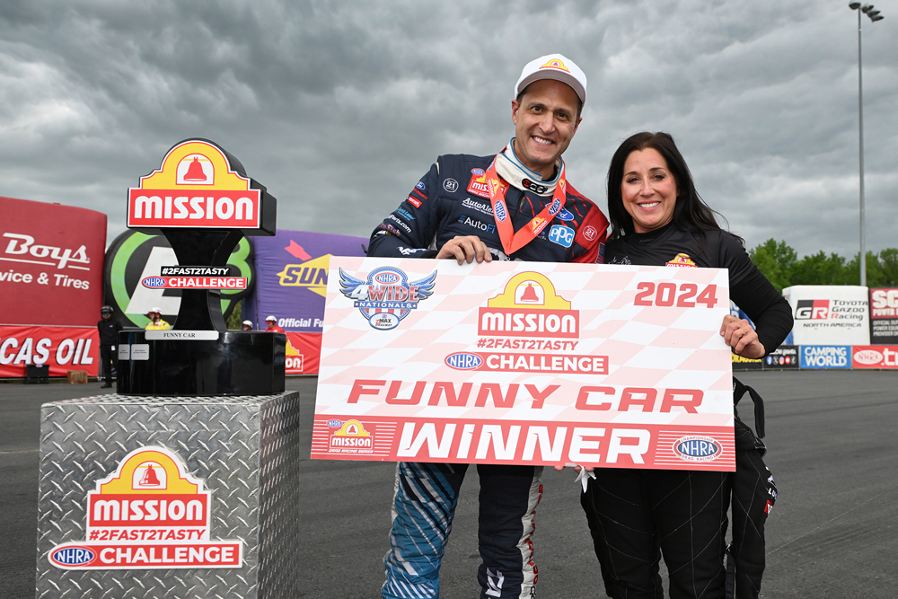 ‘I WAS RACING THE NHRA’: FURIOUS TASCA TAKES #2FAST2TASTY CHALLENGE AFTER CONTROVERSIAL DQ