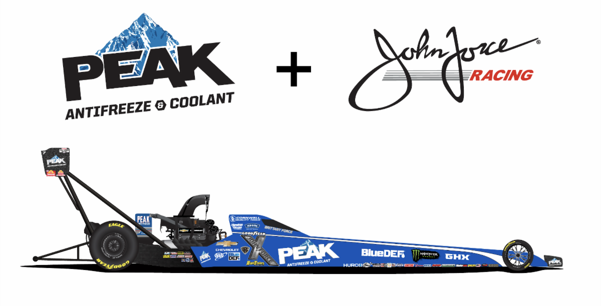 Brittany Force to Showcase PEAK-Themed Dragster at NHRA Route 66 Nationals